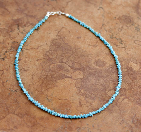 Navajo Turquoise Nugget Necklace