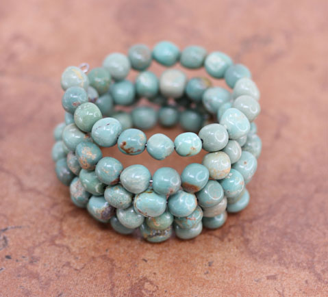 Navajo Adjustable Turquoise Nugget Bracelet